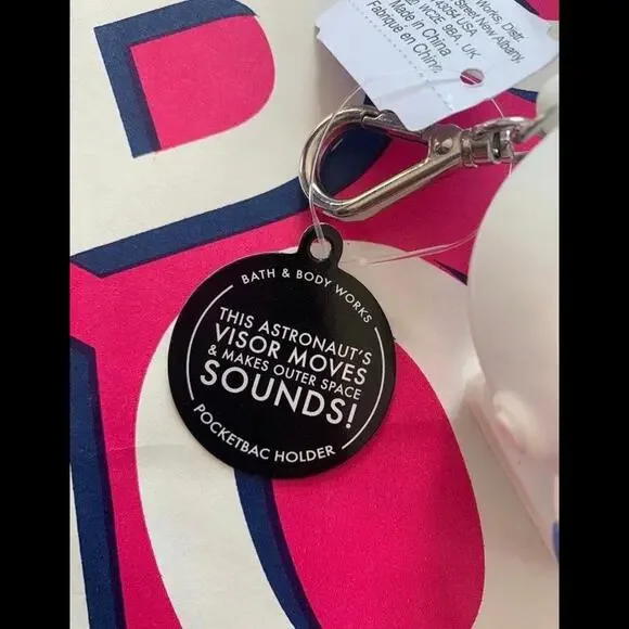 NWT Bath & Body Works Astronaut Pocketbac Holder - Picture 4 of 4